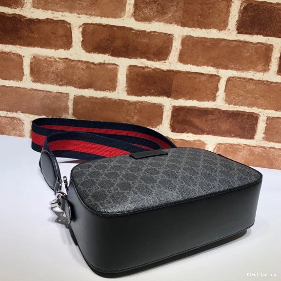 First bag ru GG GUCCI Black bag shoulder 0729